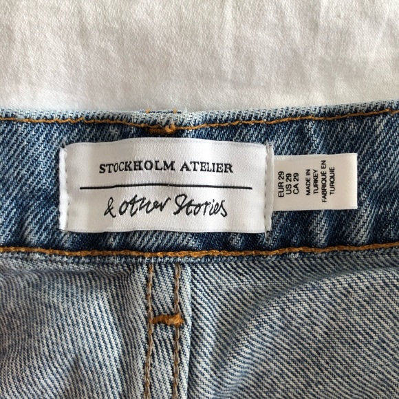 & Other Stories Denim Shorts - Picture 5 of 6